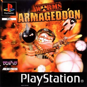 Worms Armageddon (US) box cover front